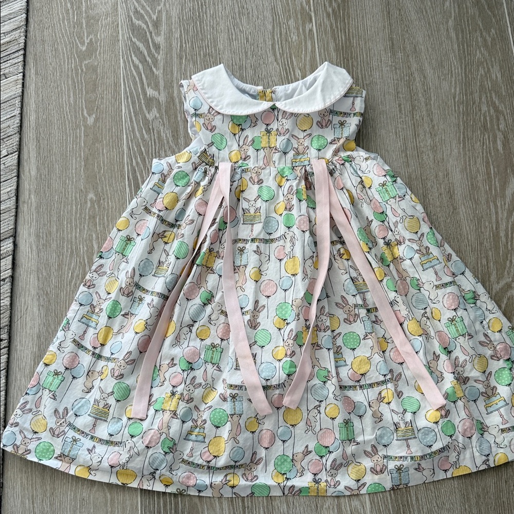 bella bliss Pastel Balloon Print Dress